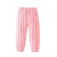 thumbnail image 3 of akafmk Kids Flannel Pants Boys Girls Fleece Pj Bottoms Soft Warm Fall Winter Joggers with Comfortable Cuffs Loungewear Sleep Pants 2-11 Years, 3 of 7