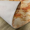 thumbnail image 5 of Ambesonne Cream Place Mats Set of 4, Grunge Map, Standard Size, Cream, 5 of 6
