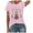 Light Pink, variant on Summer Tops For Women T Shirts Loose Fit Casual Crew Neck Country Music Vintage Tennessee Rodeo Western Short Sleeve Women's T-Shirts Graphic Tees Light Yellow XXL