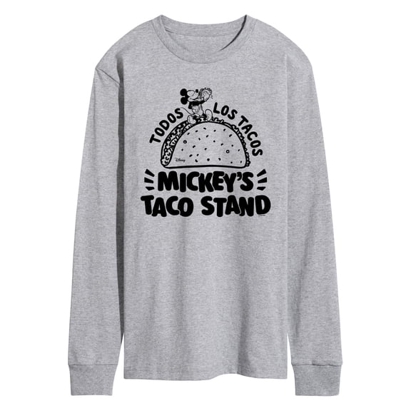 Disney - Mickey's Taco Stand - Men's Long Sleeve Graphic T-Shirt