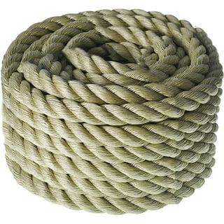 Jute Rope 1-1/4 Inch x 100 Feet Natural Jute String Twine Twisted Manila  Rope Burlap Rope 