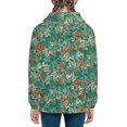 thumbnail image 6 of Naloa Autumn Maple Leaves 1 Teenage Zipper Hoodie, Long Sleeve Zip Up Hoodies Casual Jackets Tops for 7-12 Years-Small, 6 of 6