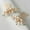 Gold-01, variant on Wedding Bride Pearl Hair Side Comb Rhinestone Hair Clips Pins Headpiece Vintage Hair Accessories Jewelry for Brides Bridesmaids Flower Girls