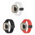 thumbnail image 1 of SOLOLUP (1Pack/3Pack) Silicone Magnetic Band for Apple Watch Bands 45mm 41mm 40mm 44mm 49mm 38mm 42mm for Women Men Elastic Adjustable Sport Band Wristbands Strap for iWatch Ultra 8 7 6 5 4 3 2 1 Nike, 1 of 8
