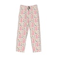 thumbnail image 4 of Goofa Rabbit Printed Soft Pajama Pants for Men, Wide Leg Comfy Casual Lounge Yoga Pants-XX-Large, 4 of 9