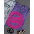 thumbnail image 3 of Mothers Day Pink Rubber Stamp Shaped T-Shirt Women -Image by Shutterstock, Female x-Large, 3 of 4