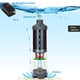thumbnail image 3 of Billuyoard Filtro de limpieza de peceras, colector profesional de aguas residuales práctico automático, purificador de inodoro transparente, suministros Filtros de acuario Tipo 2 Billuyoard PT004422-02, 3 of 6