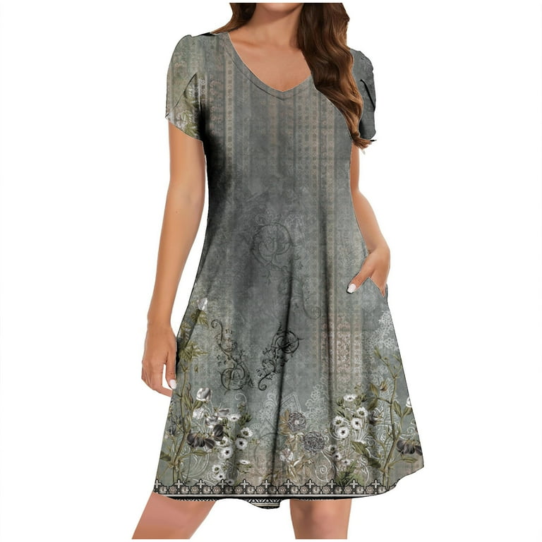 slim fit dress slacks Timeless Ruffle Sleeve Sweater Dress main image 0
