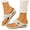 White, variant on Orthopedic Sandals for Women 2025 Arch Support Wedge Flip Flops Summer Beach Walking Slides