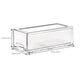 thumbnail image 2 of Caja de almacenamiento de escritorio Organizador de oficina apilable extraíble de gran tamaño Estuche transparente de escritorio para material de oficina, Caja organizadora de escritorio S, 2 of 7