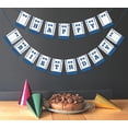 thumbnail image 2 of Inkdotpot Birthday Party DecorationsHappy Birthday Party GarlandBaby Boy Little ManPennant Banner Flag, 2 of 7