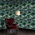 thumbnail image 2 of Peel and Stick Wallpaper Twilight Forest Glowing Mushrooms Wall Mural 17.7in x 9.8ft Self Adhesive Removable Wall Paper Renter Friendly Wallpaper for Nursery Bedroom Cabinets, 2 of 8