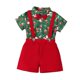 thumbnail image 4 of Trajes de Navidad Vestido formal Disfraz de Navidad para niños Niños Disfrazarse de Navidad Clip de manga corta S, 4 of 8