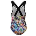 thumbnail image 2 of Fairy Tail Swimwear Kids' One-Piece Swimsuit Quick-Dry Cute Printed Girls' Swimwear Bathing Suit for Beach & Pool 10-12Y(150cm), 2 of 8