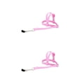 thumbnail image 2 of kurtrusly 1/2/3/5 Adjustable Bird Rope - Easy To Wear And Not Easily Knotted Convenient And Practical Blended Adjustable Parrot Harness pink 2PCS, 2 of 6