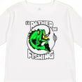 thumbnail image 4 of Inktastic I'd Rather Be Fishing Boys or Girls Long Sleeve Toddler T-Shirt, 4 of 5