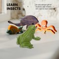 thumbnail image 3 of STRANDCHIC 2Pcs Decorative Frogs Models Green Plastic Frog Ornament Indoor Decor, 3 of 7