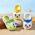 thumbnail image 5 of WRTFVZA Boys Girls Clogs Summer Water Sandals Slip On Lightweight Garden Shoes for Toddlers and Kids 18-24 Months #White, 5 of 5