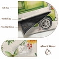 thumbnail image 6 of 5'x7' Area Rugs for Living Room Bedroom, Spring Truck Floral Washable Rug Carpet Runner Indoor Outdoor, Watercolor Garden Flowers Butterflies Beige Non Slip Floor Mats Area Rug for Kitchen, Nursery, 6 of 8
