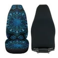 thumbnail image 4 of Uorisanigo Car Seat Cover Front for Cars, Easy to Install Blue Ethnic Mandala Seat Cover Set, Universal Auto Interior Accessories Fit for Cars Trucks Van SUV, 2 Packs, 4 of 7