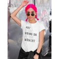 thumbnail image 2 of Not A Lot Going On T-Shirt Women -Smartprints Designs, Female 3X-Large, 2 of 4