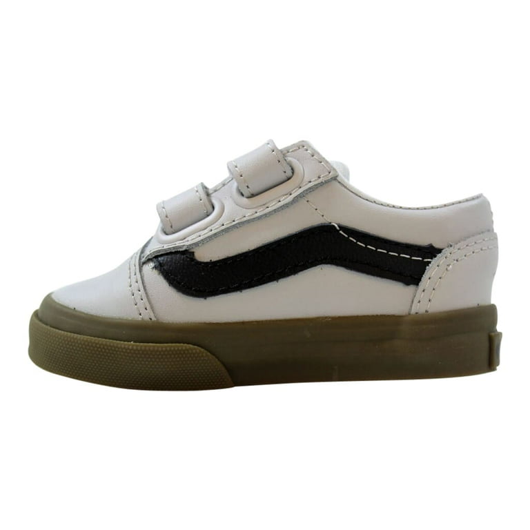 Toddler white leather outlet vans