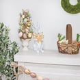 thumbnail image 5 of AuldHome Design Rabbit Statue w/ Carrots (13-Inches); Large Easter Decor Farmhouse Style Bunny Figurine, 5 of 9
