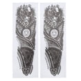 thumbnail image 2 of Pegatinas para motocicletas, 1 par de calcomanías modernas con forma de calavera para motocicletas, calcomanías para modificación de motocicletas, rendimiento confiable, 2 of 9
