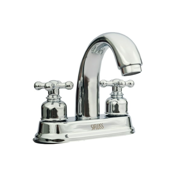 Mezcladora para Lavabo SIFLUSS Cruz Metálica 4' Acero inoxidable