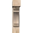 thumbnail image 2 of Ekena Millwork 7 1/2"W x 32"D x 32"H Olympic Block Smooth Bracket w/ Offset Brace, Douglas Fir, 2 of 25
