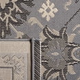 thumbnail image 5 of Safavieh Courtyard Angela Medallion Indoor/Outdoor Runner Rug, Gray/Cream, 2'7" x 8'2", 5 of 9