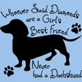 thumbnail image 3 of CafePress - Dachshund: Girls Best Friend Light T Shirt - Men's Classic Graphic T-Shirt, 3 of 4