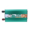 thumbnail image 2 of Inversor de corriente para coche de onda sinusoidal pura de 300 W, adaptador de CA de 12 V a 110 V con puertos USB de 2 A | Diseño compacto de aleación de aluminio | Incluye pinzas de batería |, 2 of 5