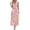 Floral Apricot Pink, variant on Womens Summer Floral Maxi Dresses Spring Sleeveless Cowl Neck Flowy Beach Vacation Wedding Guest Long Dress