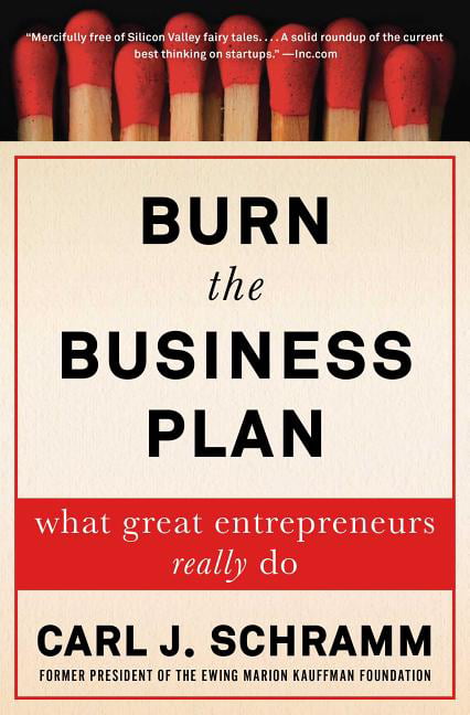 burn the business plan what great entrepreneurs really do