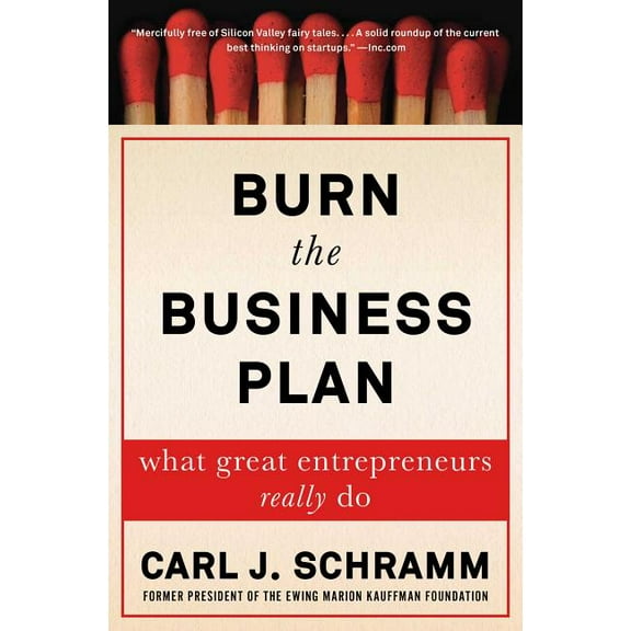 Burn the Business Plan: What Great Entrepreneurs Really Do, (Paperback)