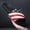 black, variant on USA Flag Star Stripe Print EVA Slide Sandals