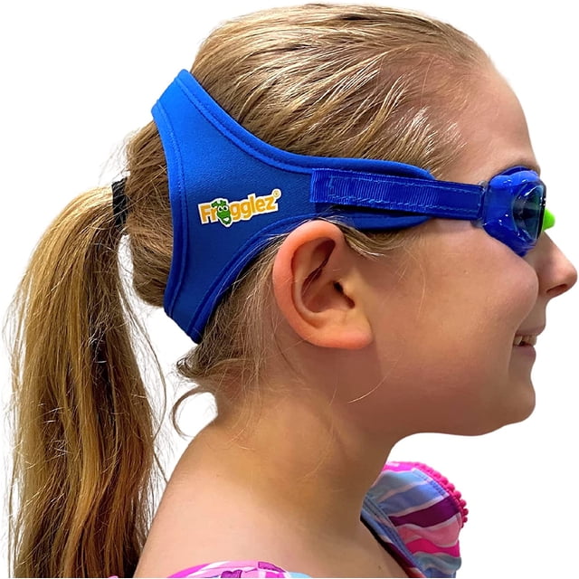 Kids Swim Goggles with Pain-Free Strap | Ideal for Ages 3-10 | Leakproof, No Hair Pulling, UV Protection