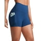 thumbnail image 1 of Shorts CRZ YOGA Butterluxe tiro alto 7,5 cm con bolsillos azul marino S, 1 of 4