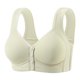 thumbnail image 1 of Ropa Interior Transpirable para las Mujeres Tamaño Grande Hebilla Frontal Color Sólido sin Bordes Recogido Sujetador Delgado Diario Ropa Interior Cómoda Mujeres, 1 of 8