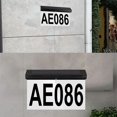 thumbnail image 4 of Solar Door Sign Lights Outdoor Waterproof Digital Wall Mounted Address Number Plate Doorway Garden Lights, 4 of 5