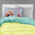 thumbnail image 2 of Dog House Collection Bull Terrier Black White Fabric Standard Pillowcase, 2 of 2