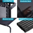 thumbnail image 3 of Cama elevada para perro extra grande con malla transpirable y lavable al aire libre portátil para camping para perro y gato 122 71 21 cm, 3 of 8