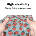 thumbnail image 7 of HELLHERO Strawberries Walker Seat Cushion Cover & Backrest Covers for Streets and Parks Machine Washable Stain Proof Soft Reusable, 7 of 7