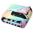 thumbnail image 4 of Llama Blanket for Girls Boys Llama Gifts Just A Girl Who Loves Llama Throw Blanket Super Soft Warm Cozy Plush Fleece Blanket for Kids Bed Decor 60"X80", 4 of 6