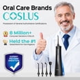 thumbnail image 6 of COSLUS CX50 Water Dental Flosser Pick For Teeth,4 Modes 5 Intensities,Portable Rechargeable Water Dental Flosser Oral Irrigator for Travel Home Black, 6 of 12