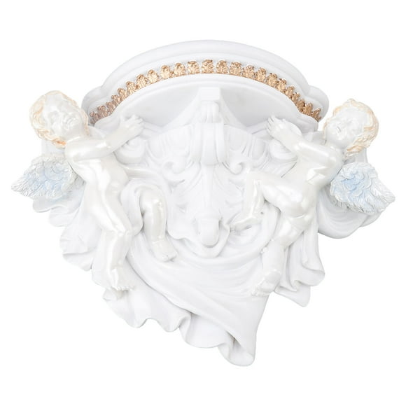 Decorative RackResin Angel Wall Shelf Resin Angel Wall Shelf Wall Shelf Built for Precision