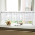 thumbnail image 4 of WHEANG Liquidation Rideau Blanc Américain Dentelle Fenêtre Cuisine Décoration Rideau Court, 4 of 4