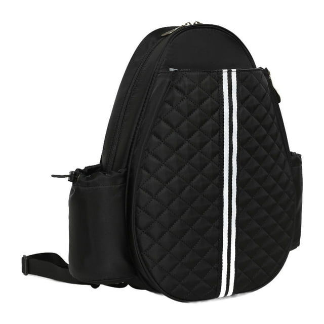 Mochila deportiva multiusos, portaequipaje de tenis y bádminton para clases Negro