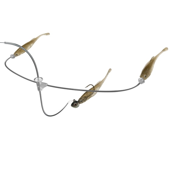 Berkley Triple Minnow Rig Kit, 3in, Tennessee Shad